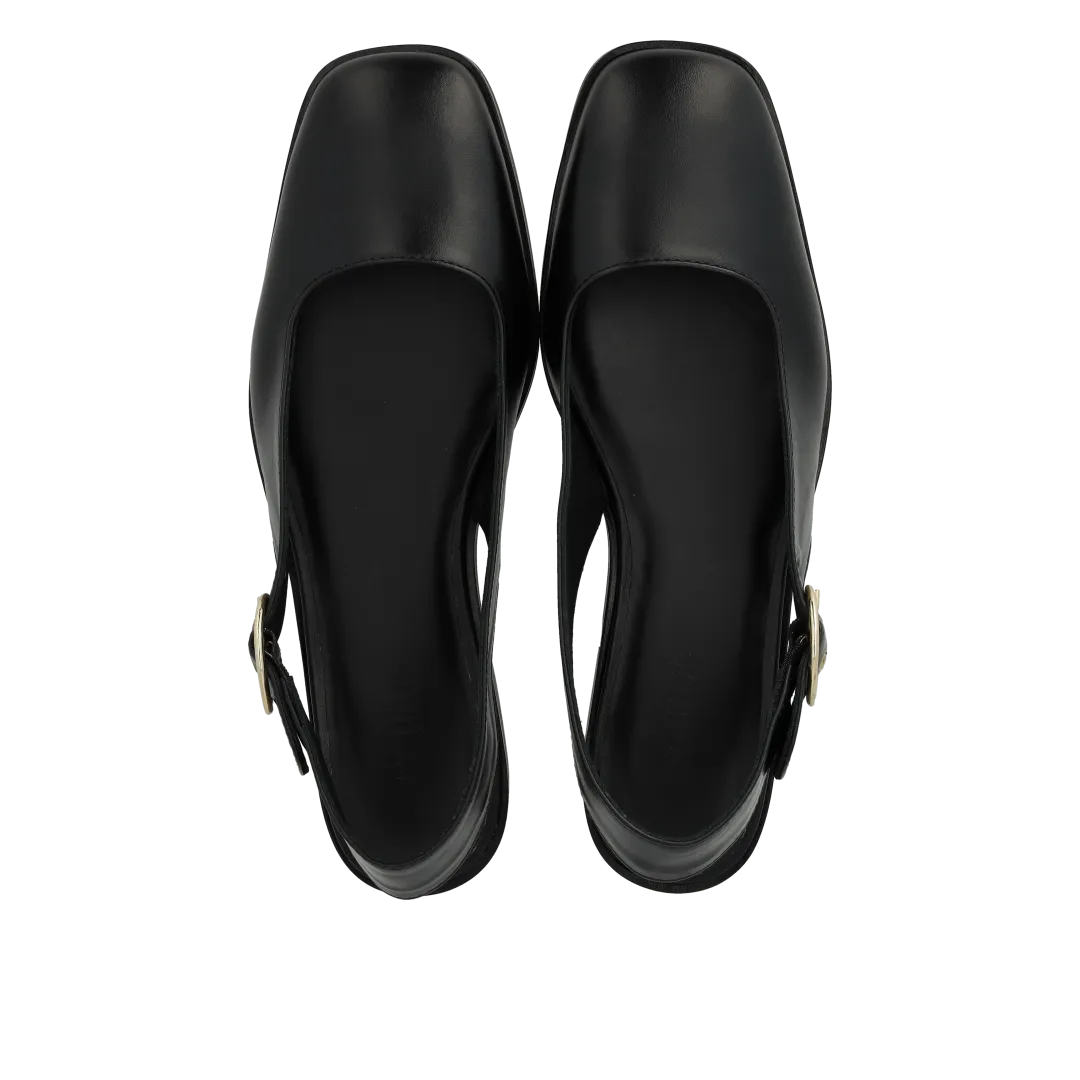 Angulus Slingback Ballerina damesko spænde