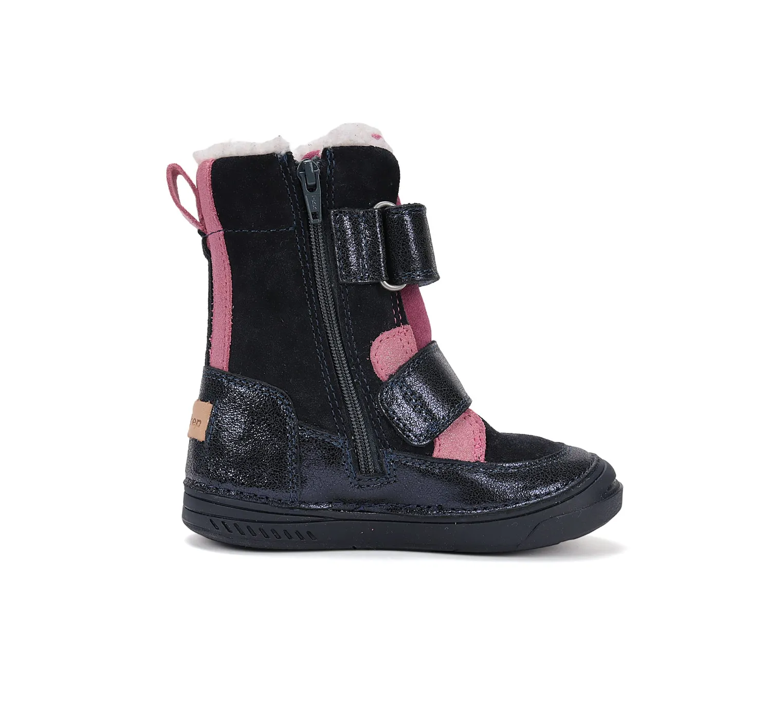 DD Step W040-52145B vinterstøvler pige – varm
