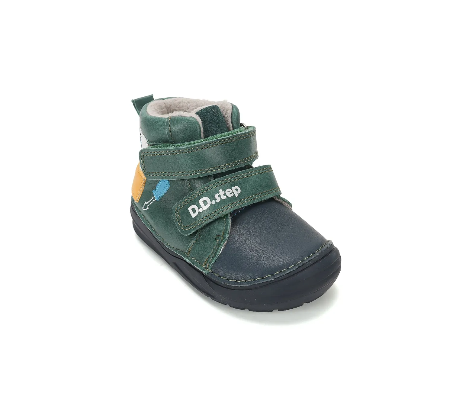 DD Step A071-62646A lukket barfodssko dreng thermofor