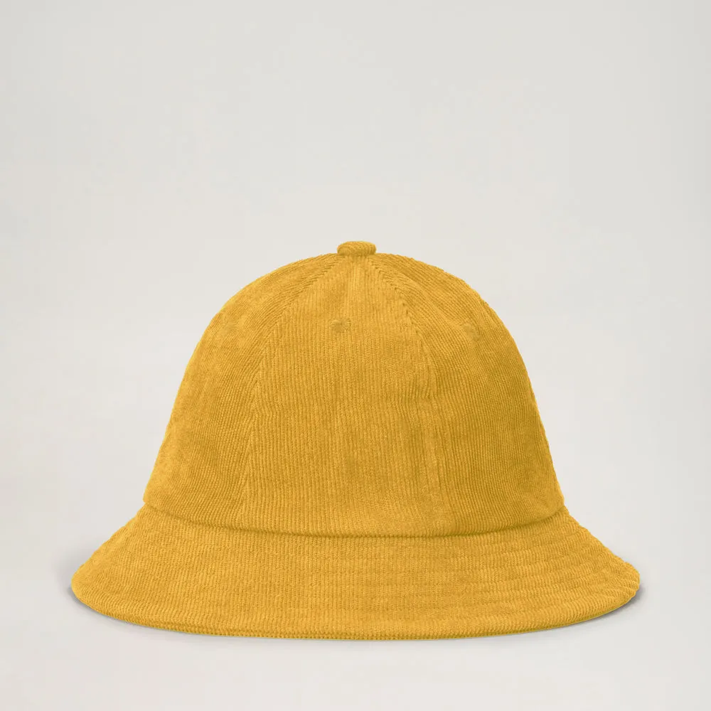 BabyMocs Sylvester Hat solhat mustard yellow bomuld