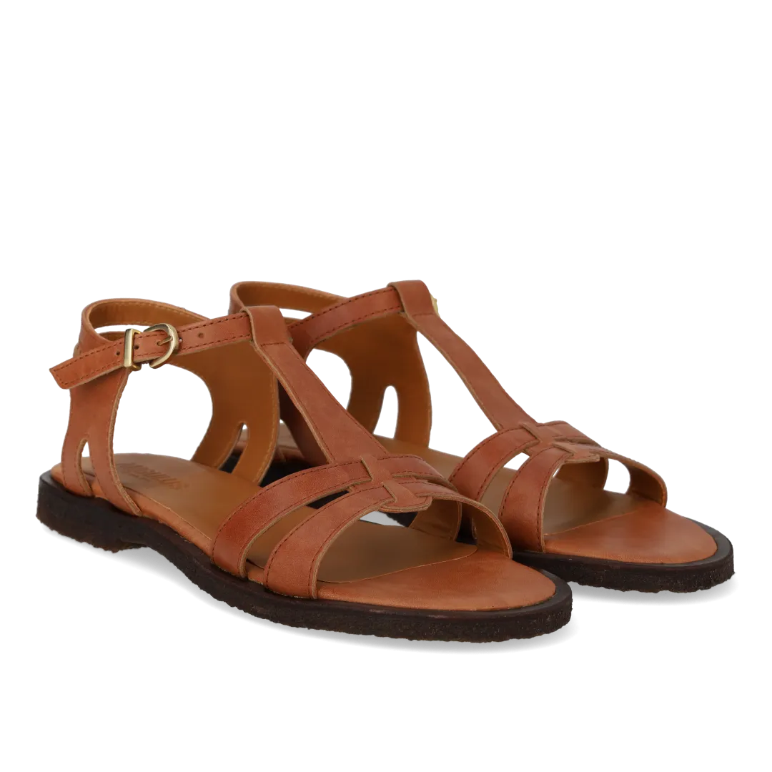 Angulus Klassisk Remsandal sandaler str 36-42 læder
