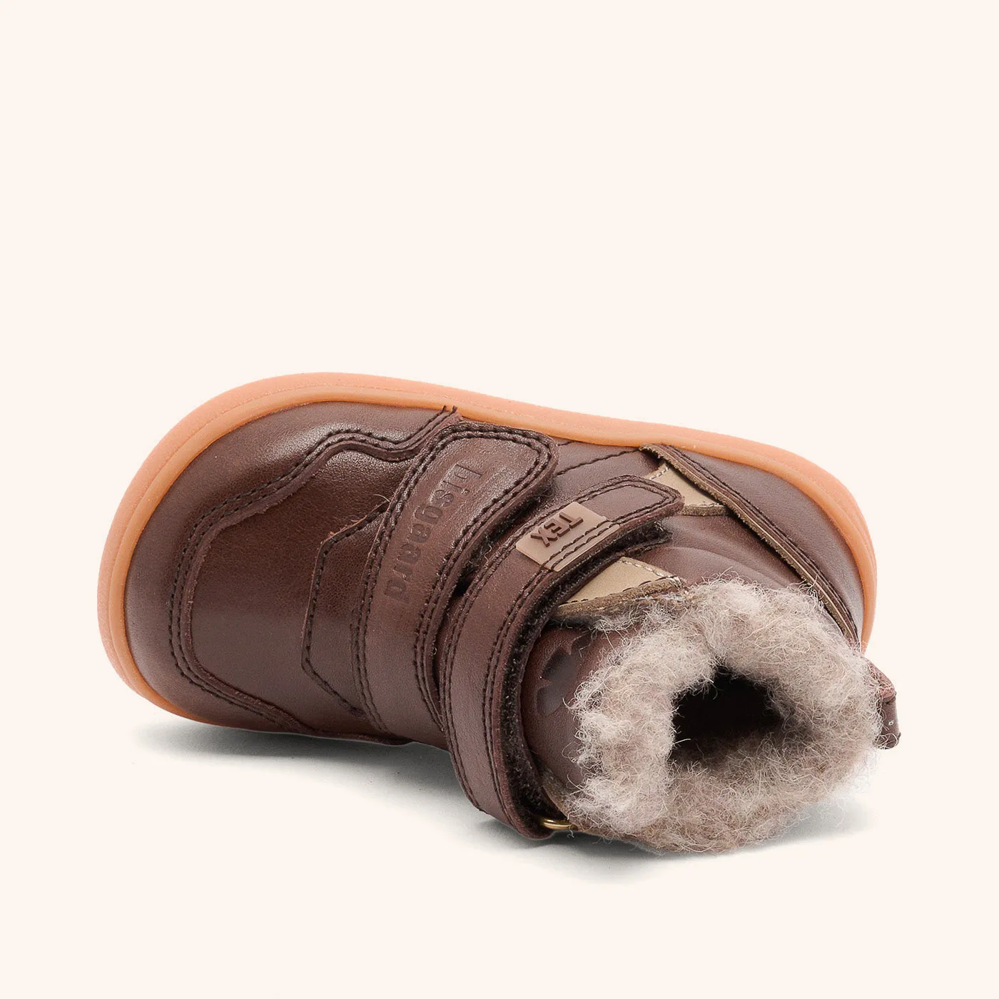 Bisgaard Becky Tex barfodssko dark brown vandtæt