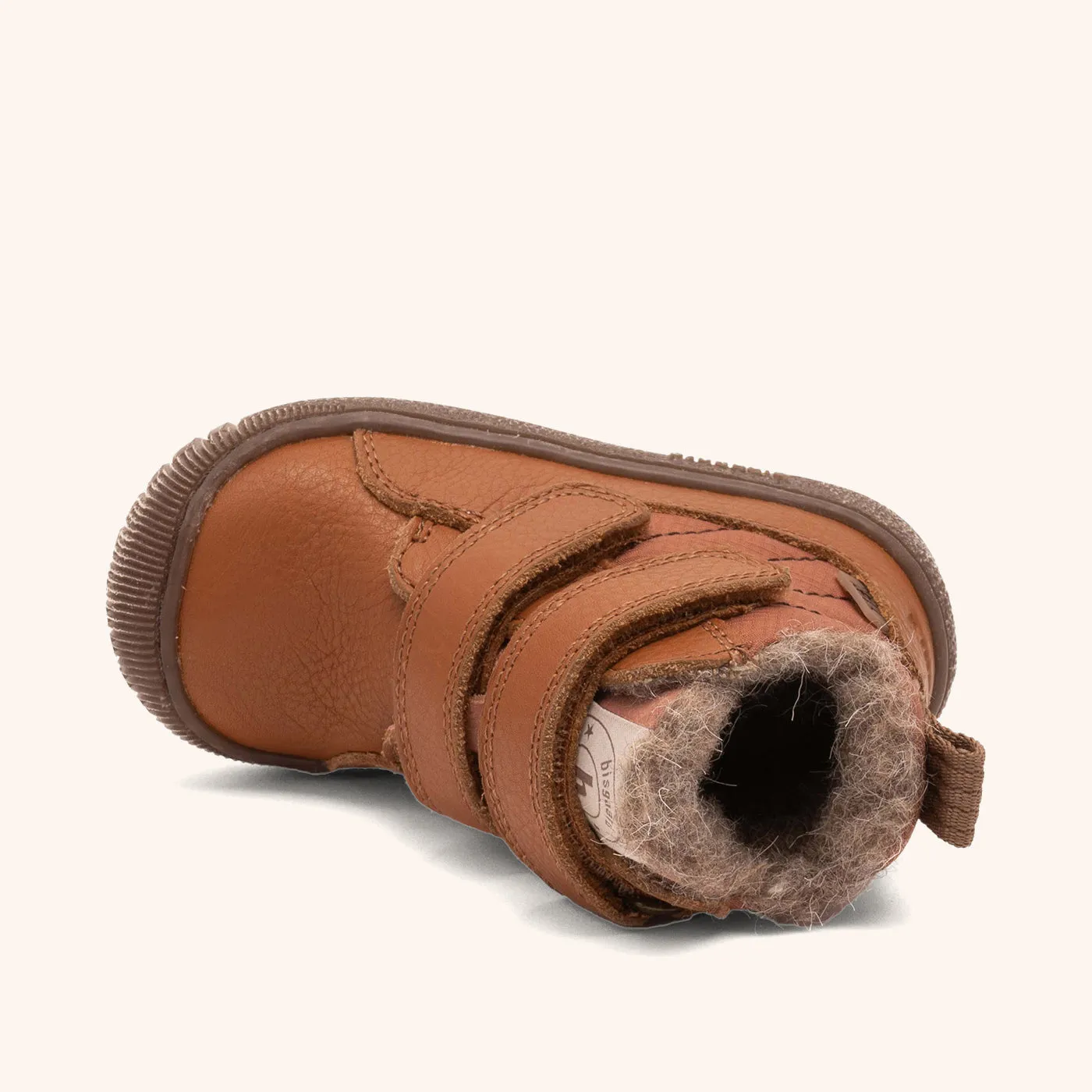 Bisgaard Helton Tex vinterstøvle cognac vandtæt