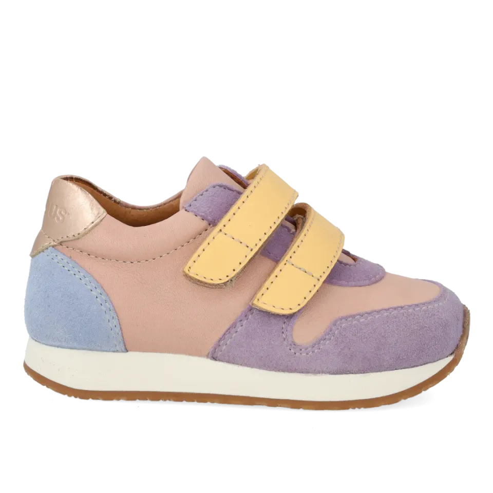 Angulus Sporty sneaker børnesko med velcro læder