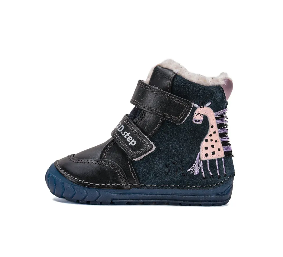 DD Step W029-52766A vinterstøvler pige sol-reaktiv