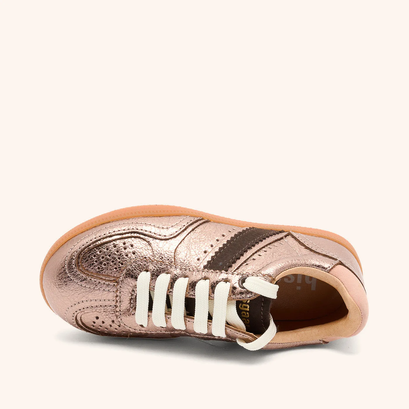 Bisgaard Penny sneaker rose gold læder
