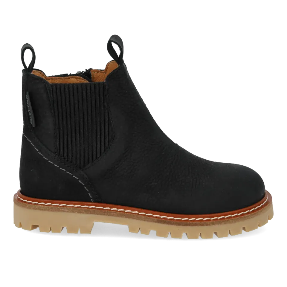 Angulus Chunky Chelsea støvle børn tex nubuck