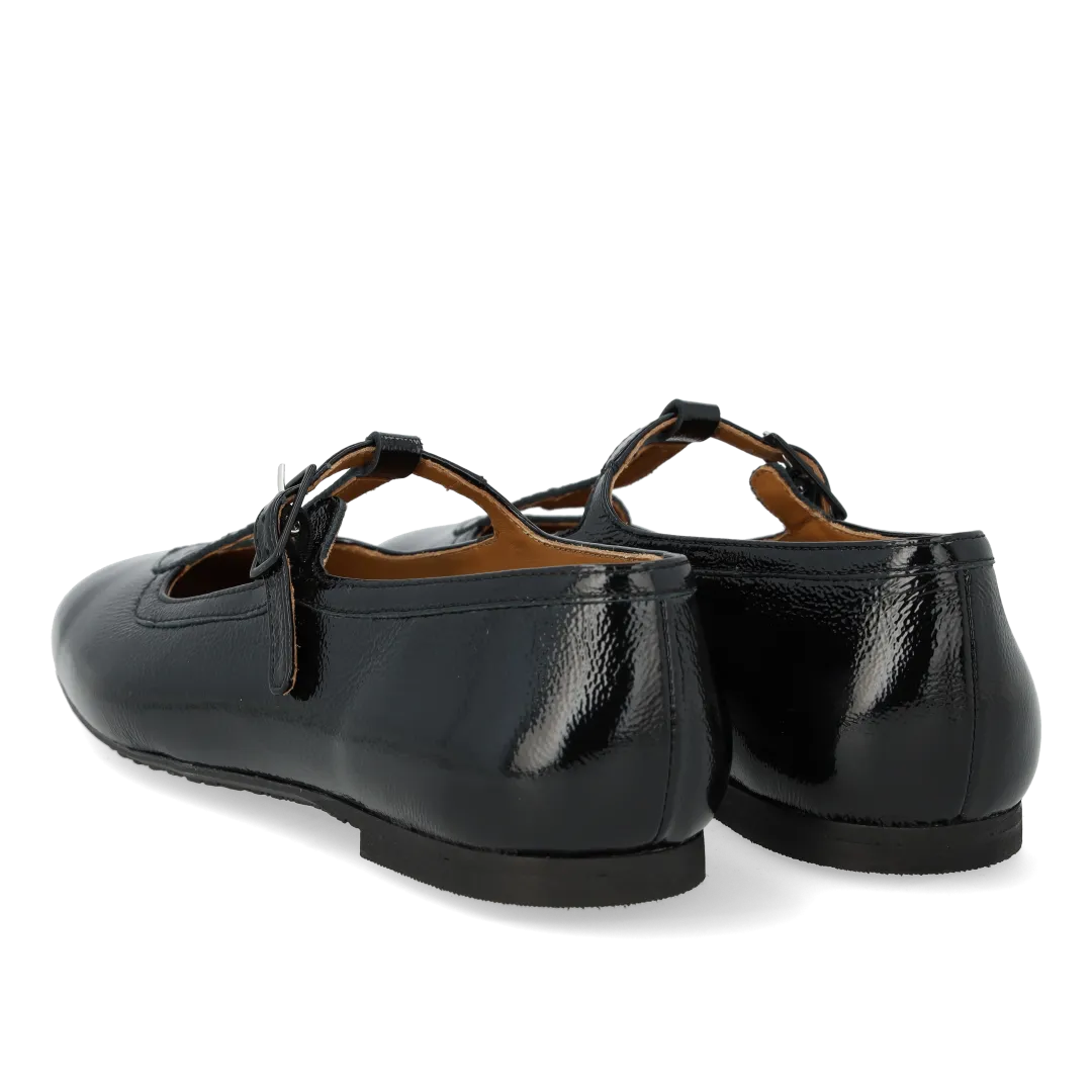 Angulus Ballerina hjerte ballerina krøllak T-strap