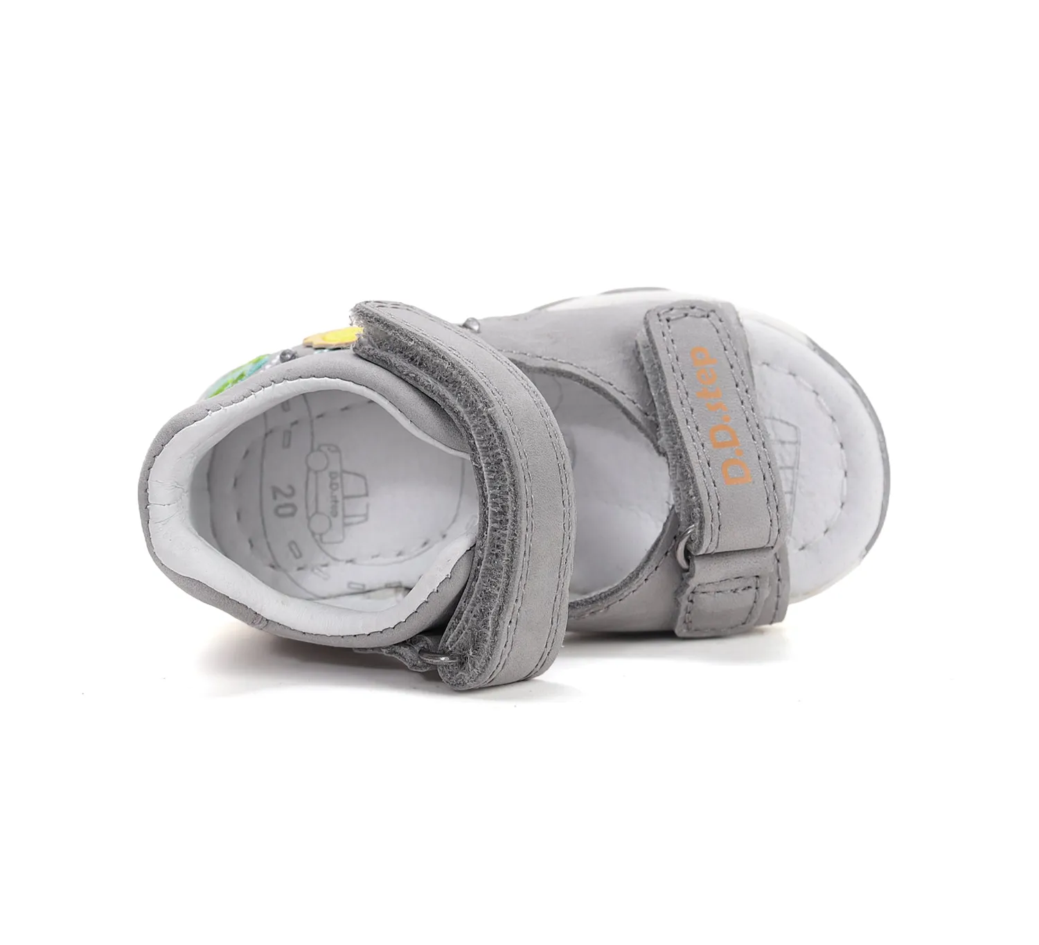 DD Step G064-61462A sandaler dreng med lys normal