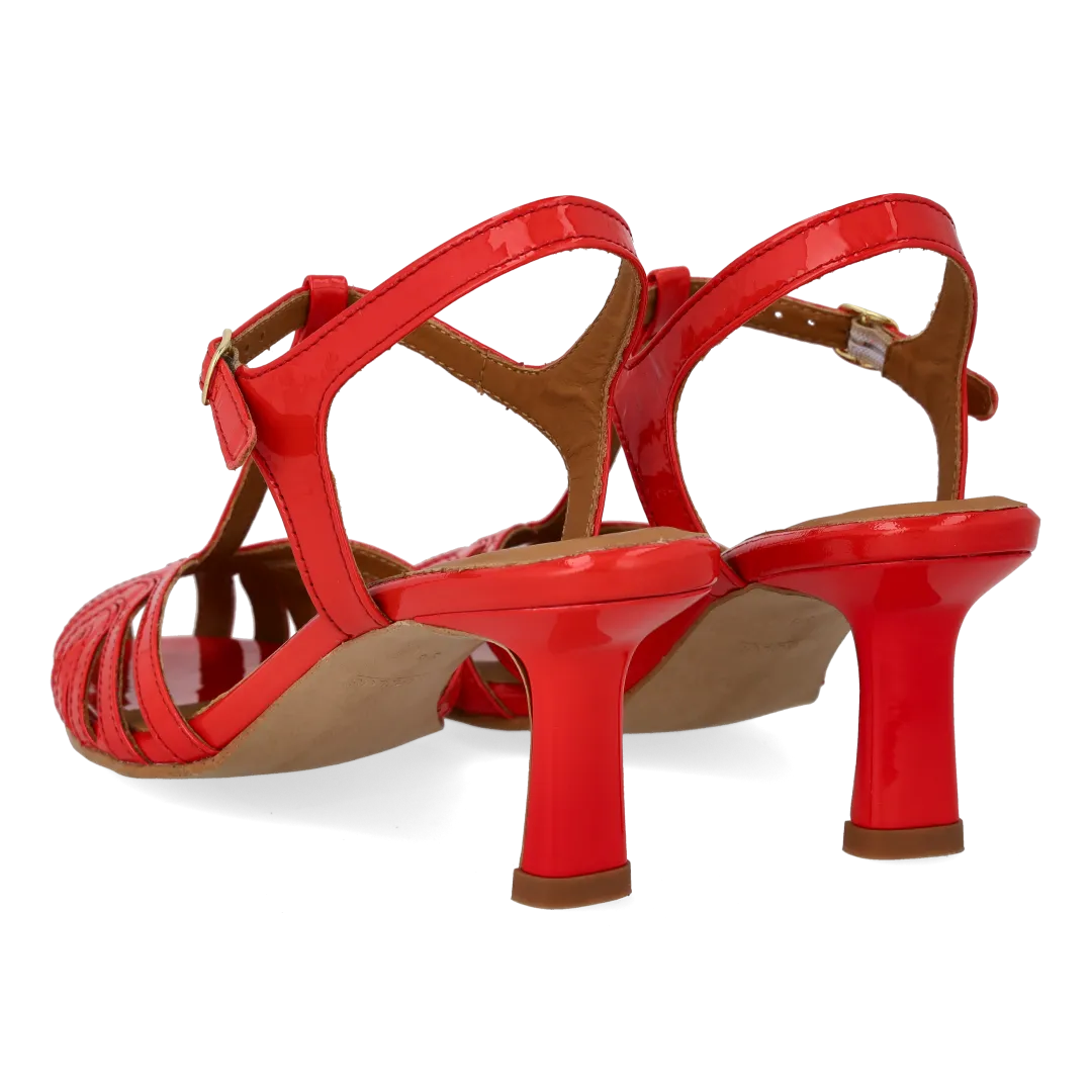 Angulus Højhælet Sandal damesandal 6 cm hæl