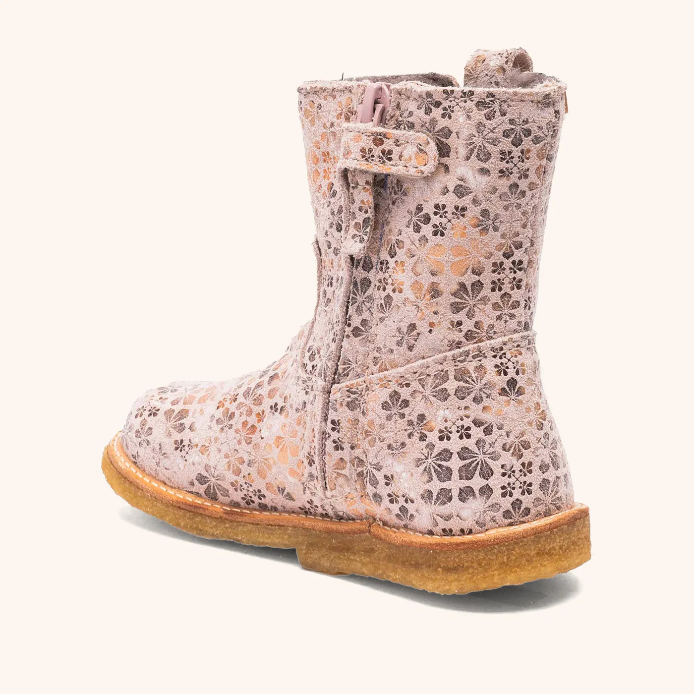 Bisgaard Elke Tex vinterstøvle nude flower tex