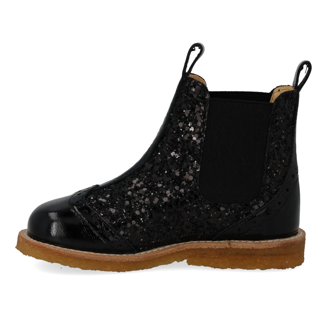 Angulus Chelsea støvle børn glitter