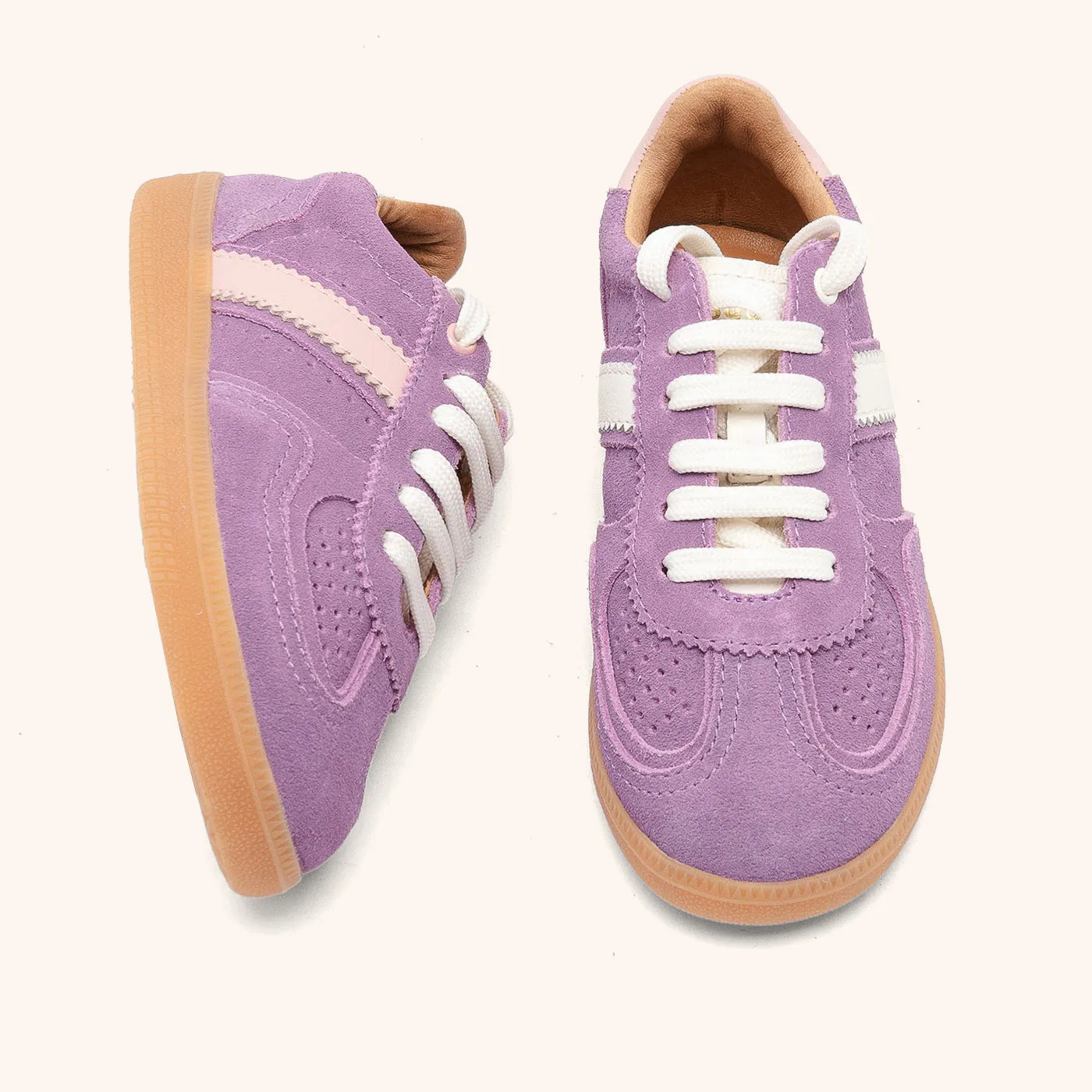 Bisgaard Penny sneaker violet kontrast