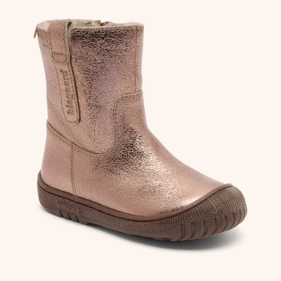 Bisgaard Elina Tex vinterstøvle rose gold vandtæt