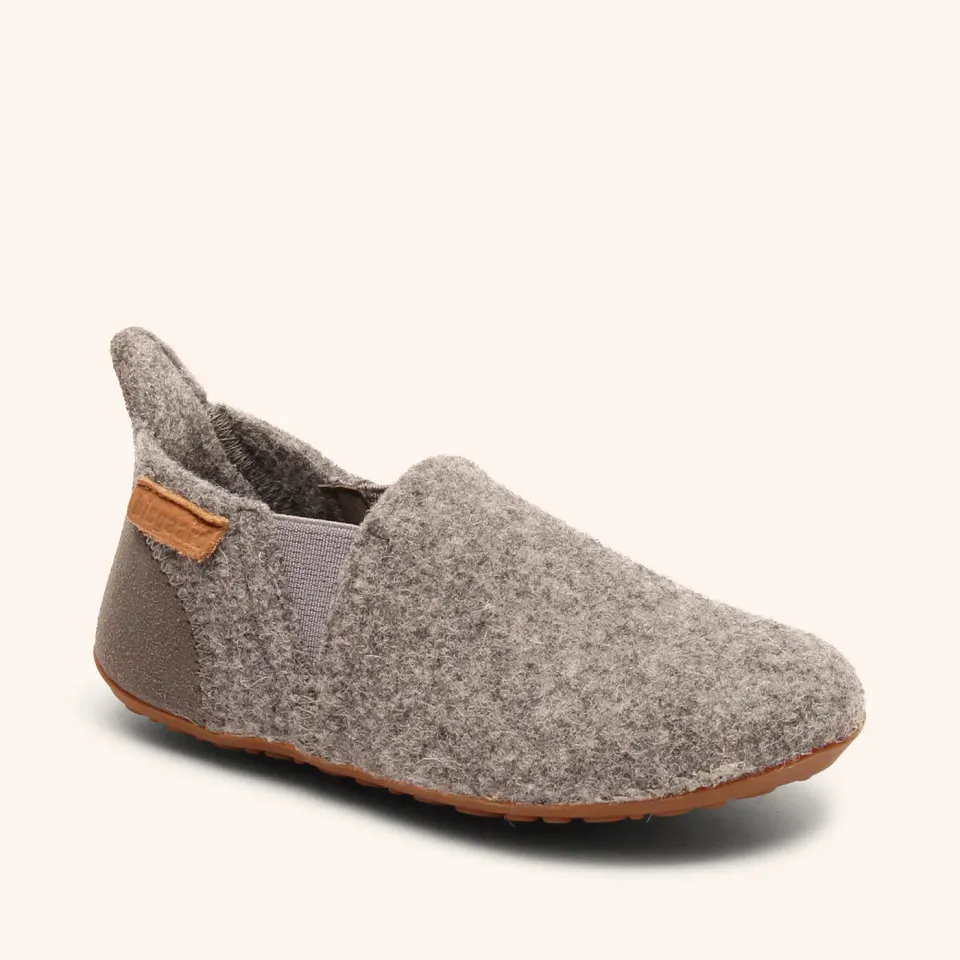 Bisgaard Sailor Wool hjemmesko grey uld normal