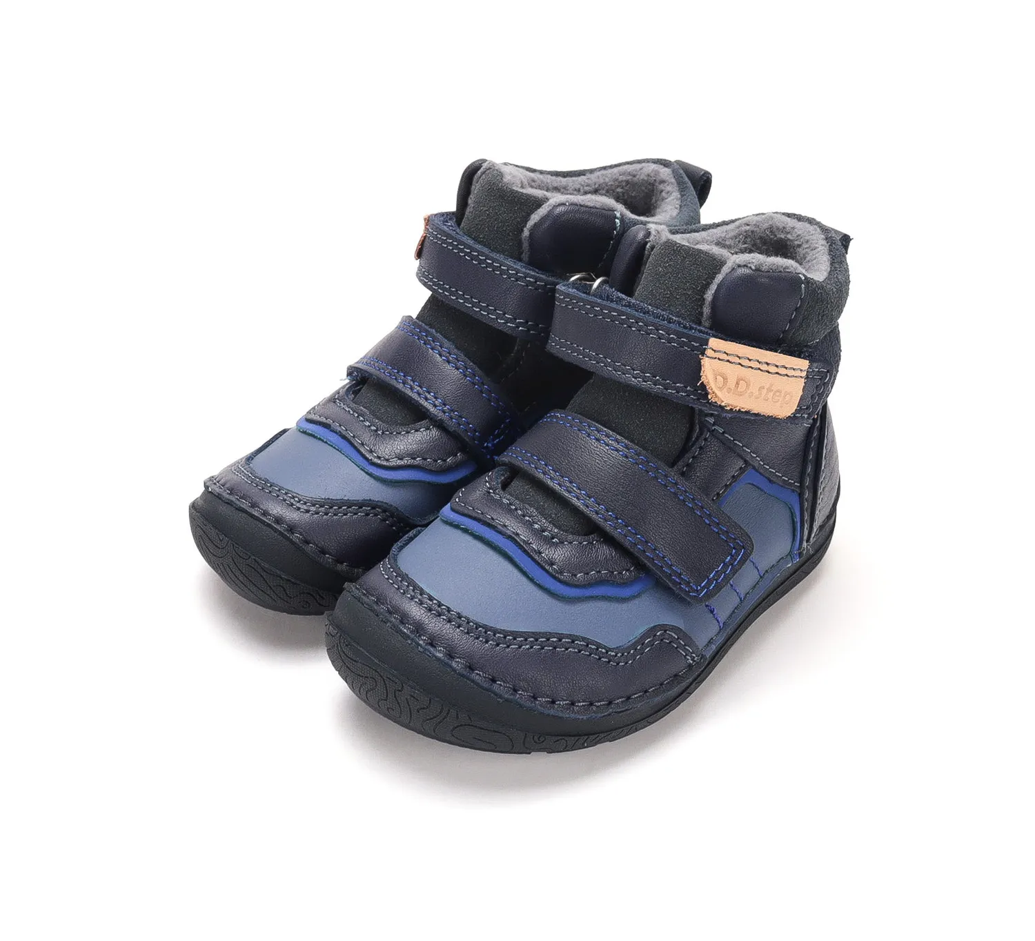 DD Step A116-62911B barfodssko dreng thermo foer