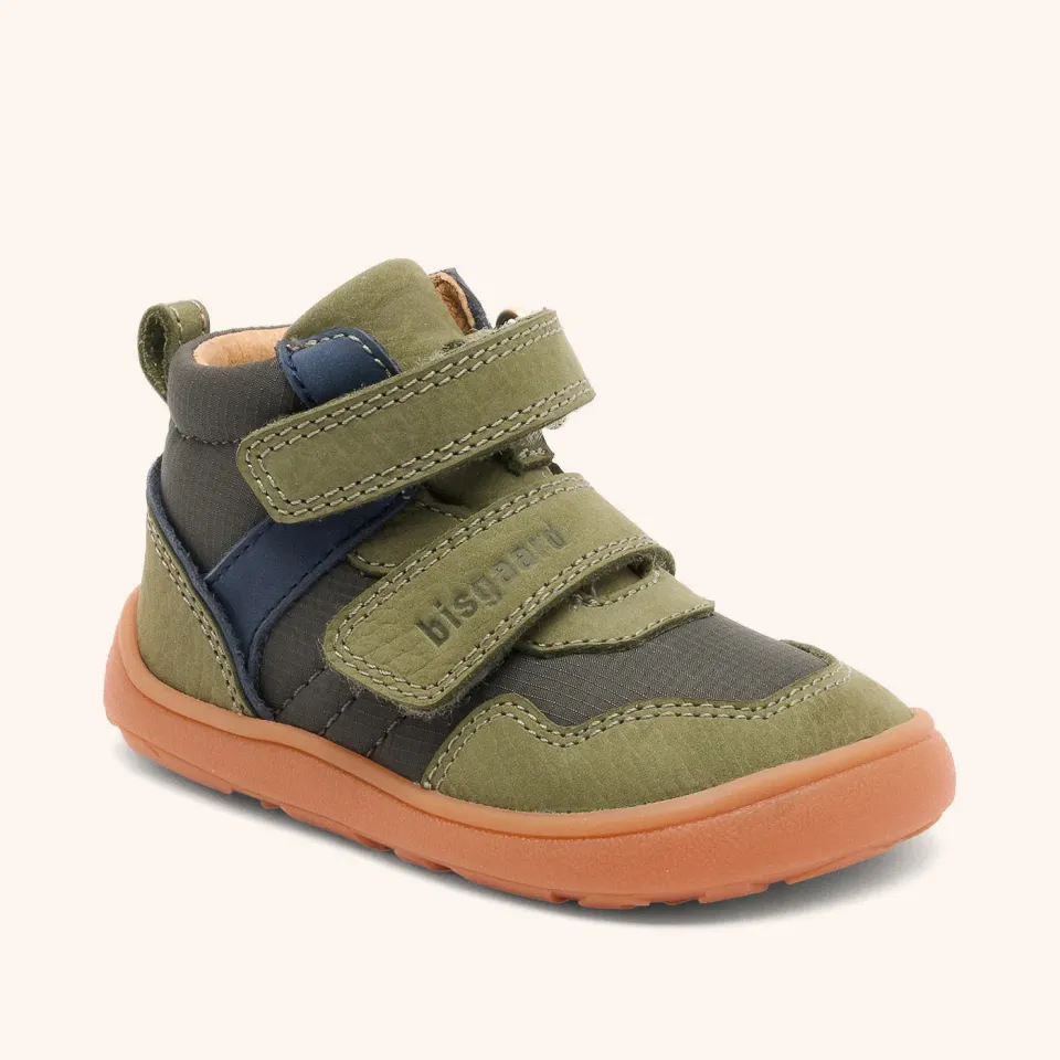 Bisgaard Barefoot Becky barfodssneaker sage læder