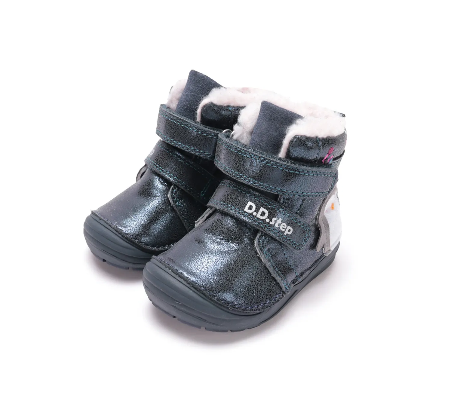 DD Step W071-62827D vinterstøvler pige varm foer