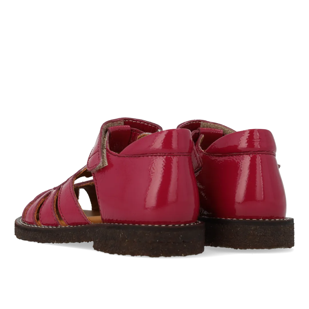Angulus hjertesandal børnesandal glitter rummelig