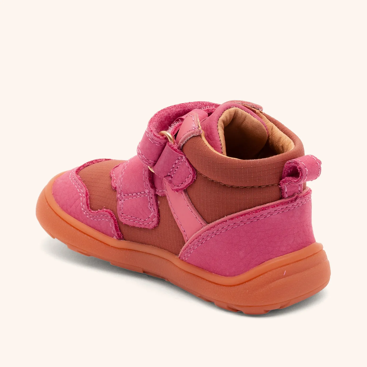 Bisgaard Barefoot Becky barfodssneaker pink læder