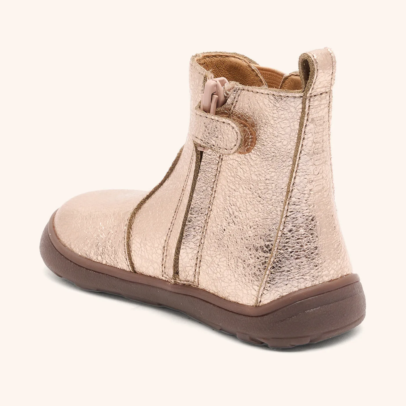 Bisgaard Barefoot Runa barfodsstøvle rose gold