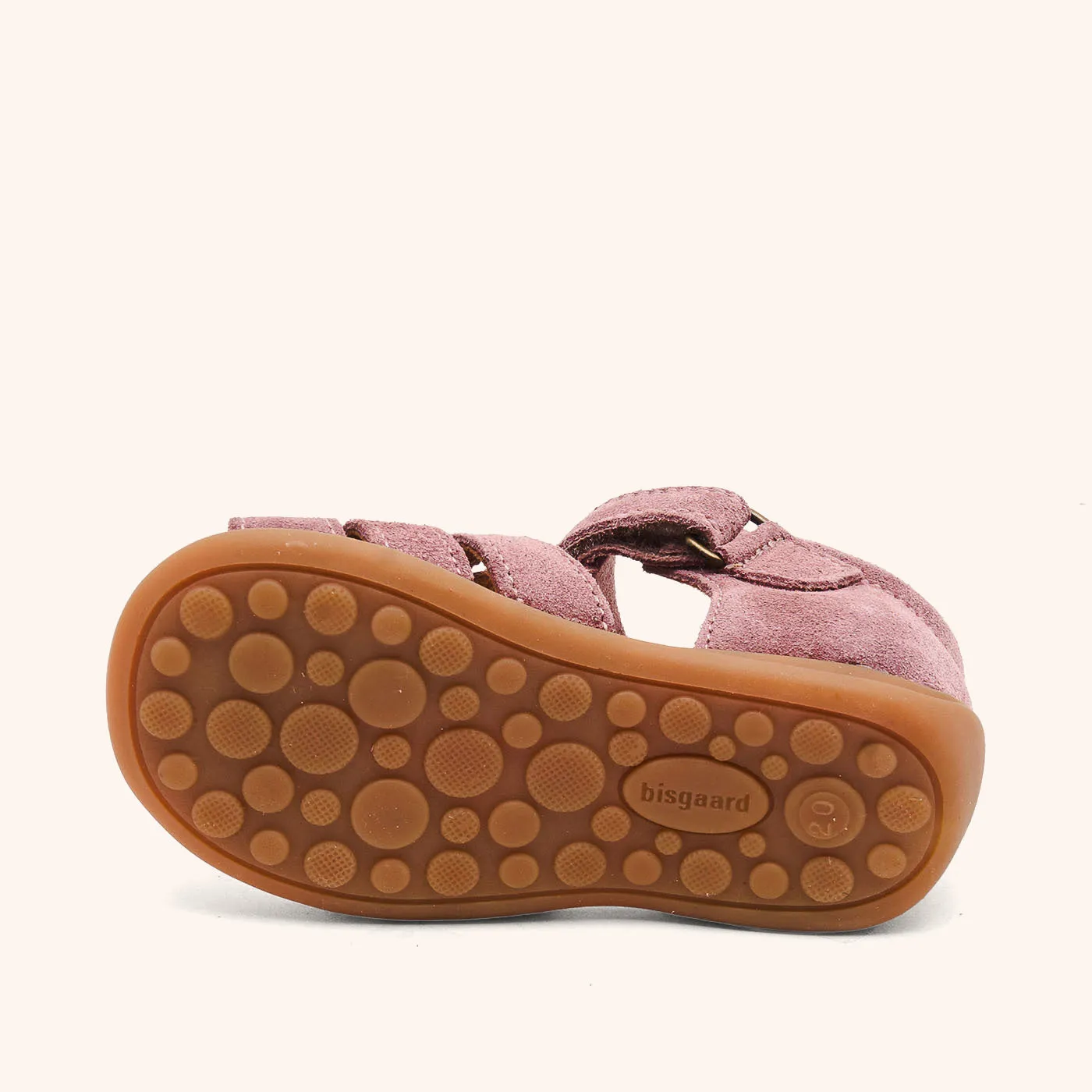 Bisgaard Carly sandal violet lukket læder