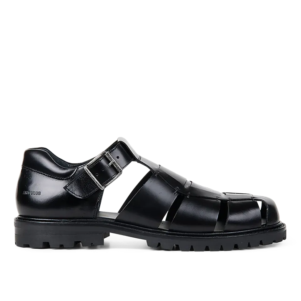 Angulus Chunky sandal herresandal læder