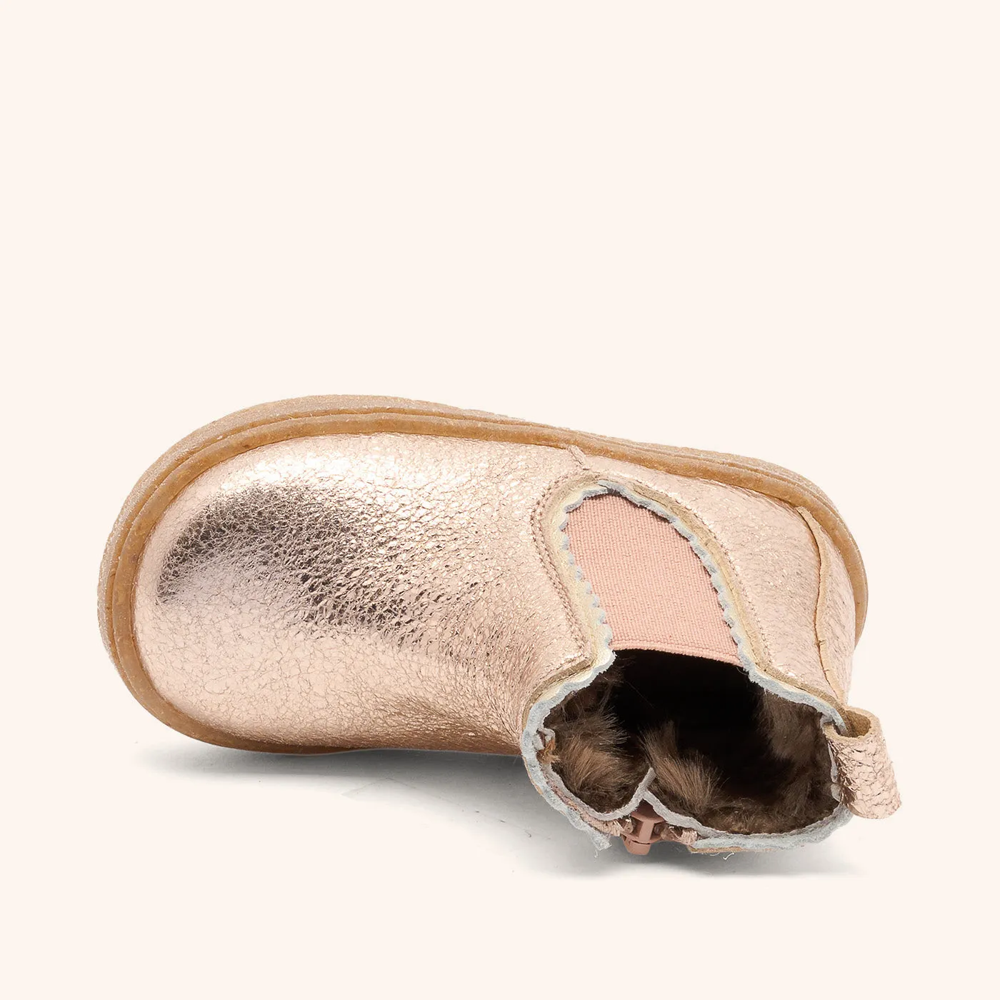 Bisgaard Siggi Lamb støvle rose gold lam
