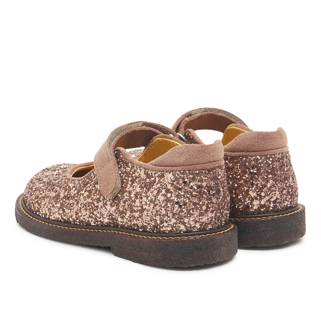 Angulus tullesko glitter børnesko jubilæum velcro