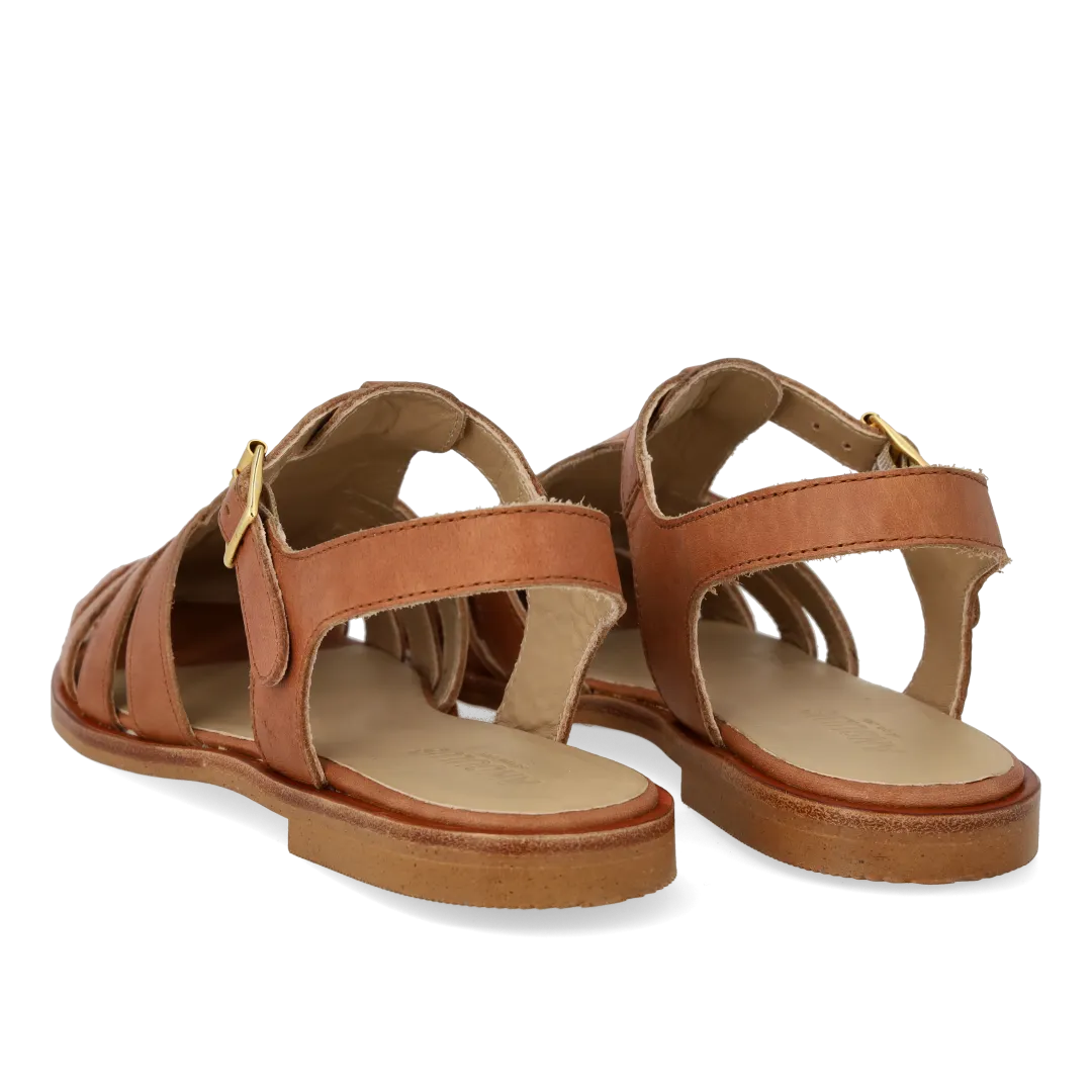 Angulus Fisherman sandal damesandal læder tunitsål