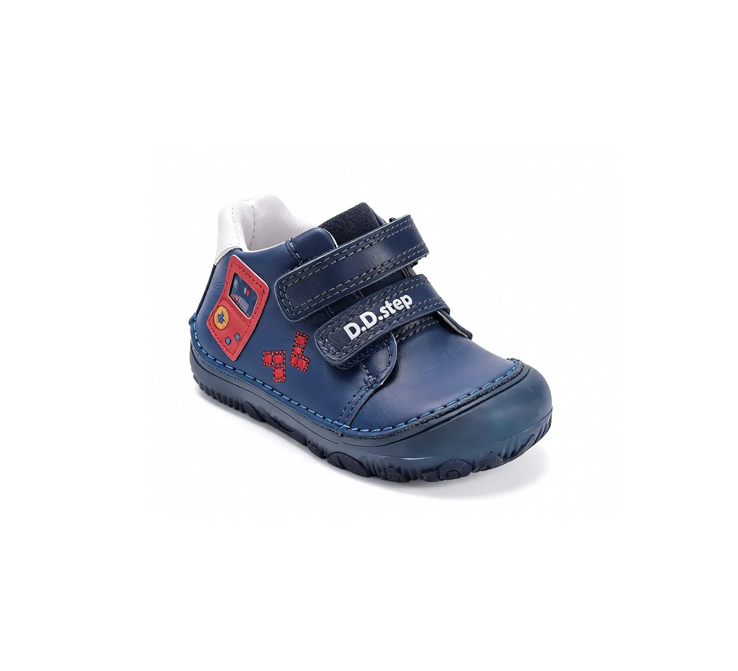 DD Step S073-61373B barfodssko til drenge – bred tåboks