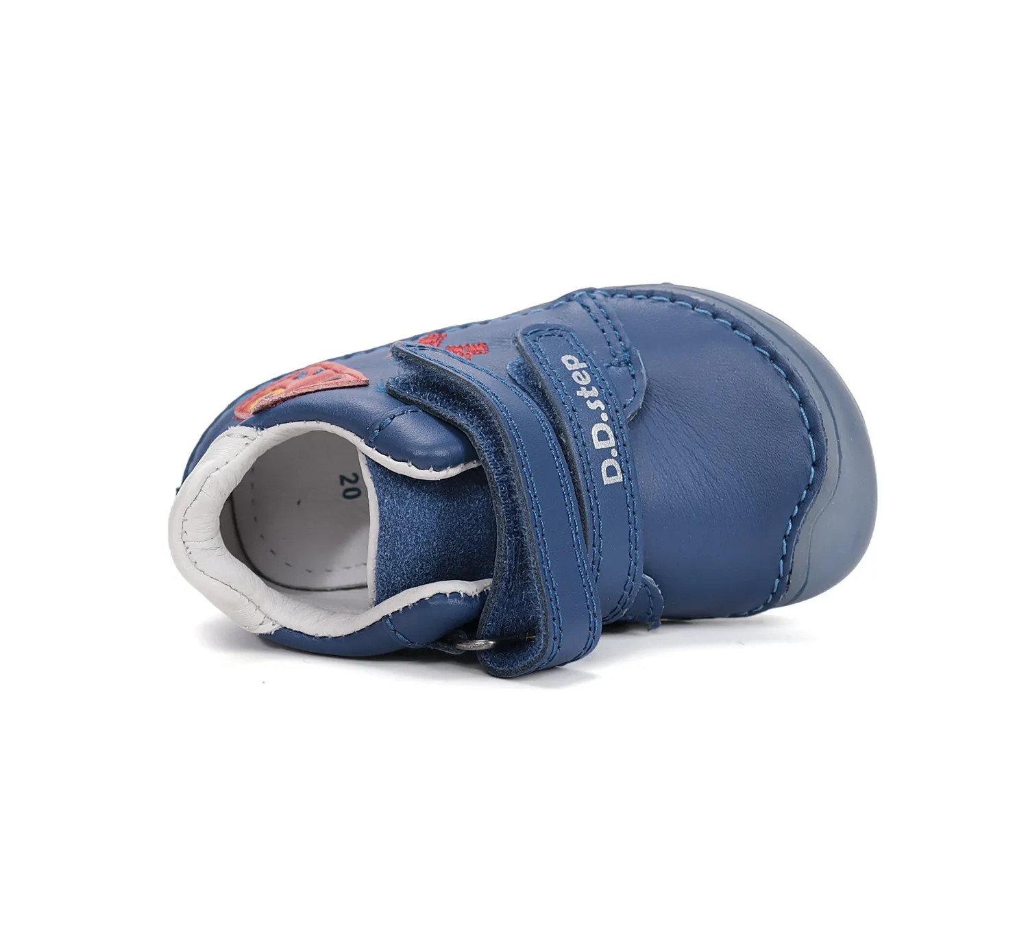 DD Step S073-61373B barfodssko til drenge – bred tåboks