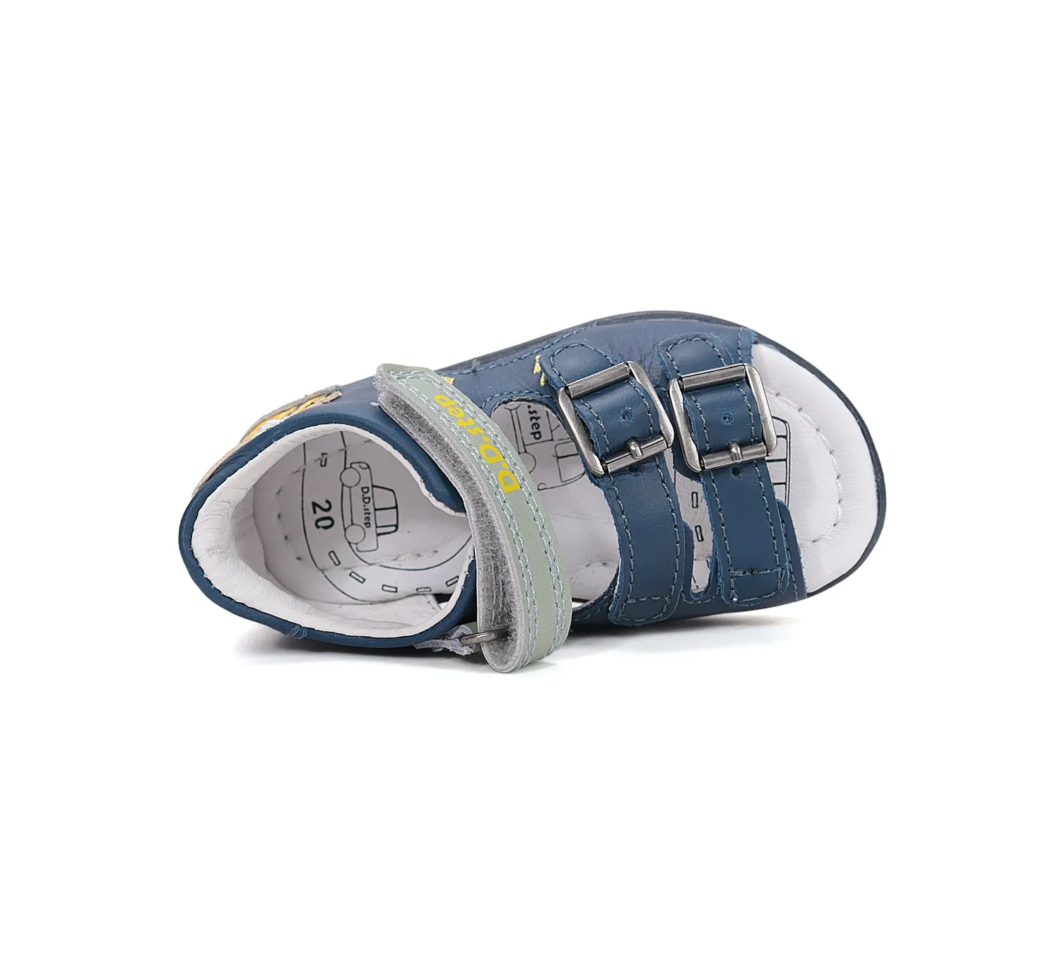 DD Step G075-61229 sandal til drenge normal vidde