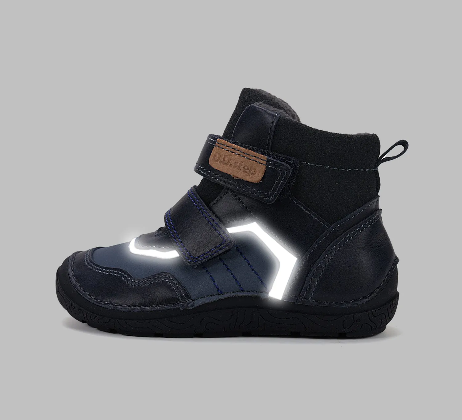 DD Step A116-62911B barfodssko dreng thermo foer