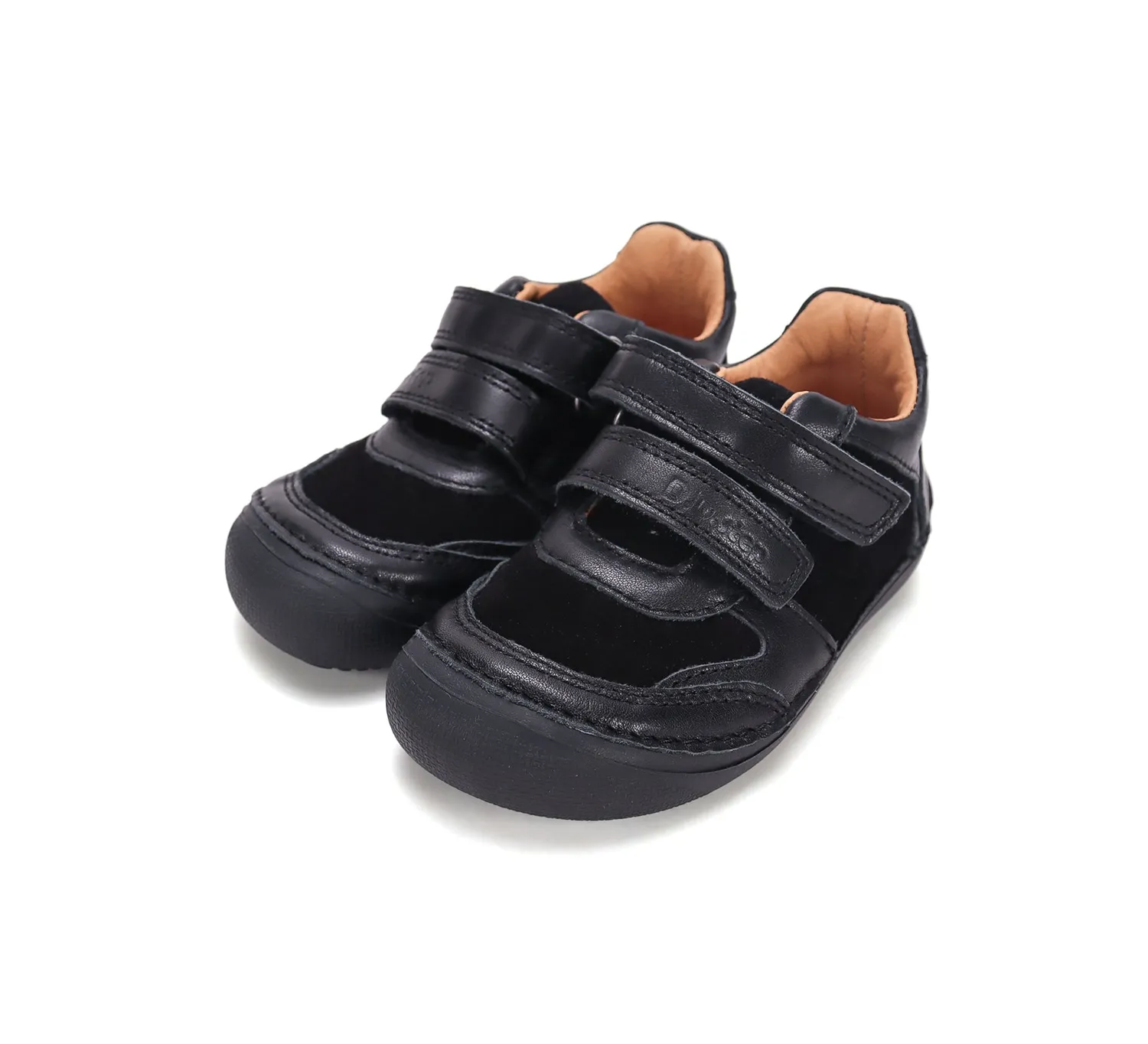 DD Step S063-62769 barfodssko lukket bred tåboks