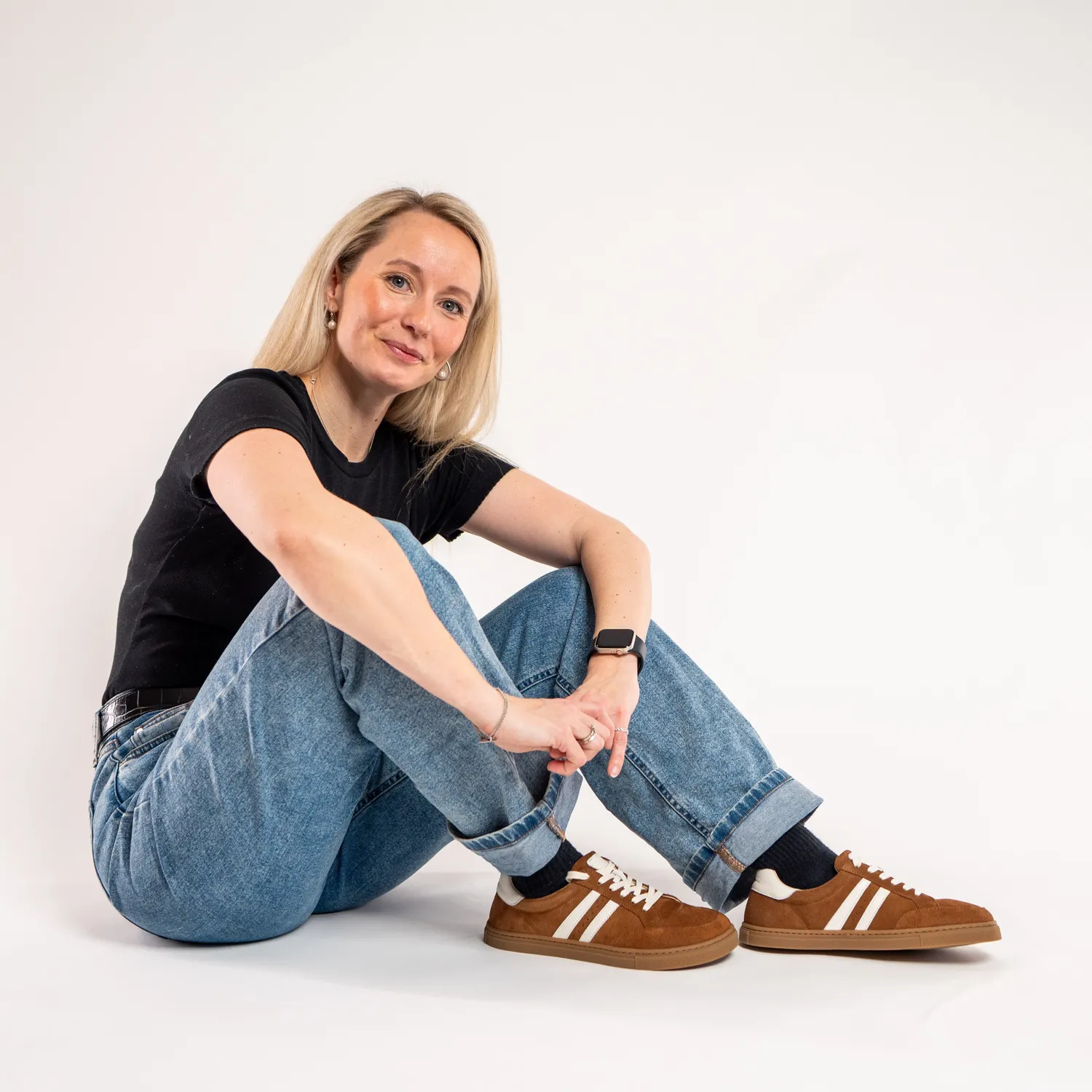 Gogsig Luca Mocca sneaker brun ruskind kvinder