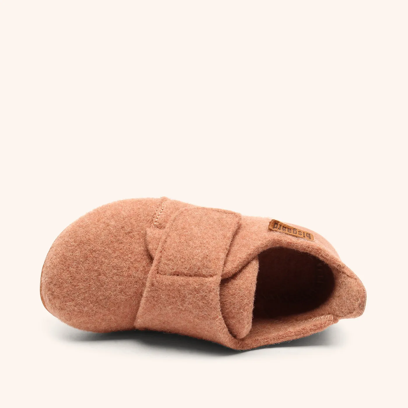 Bisgaard Casual Wool hjemmesko rose i uld