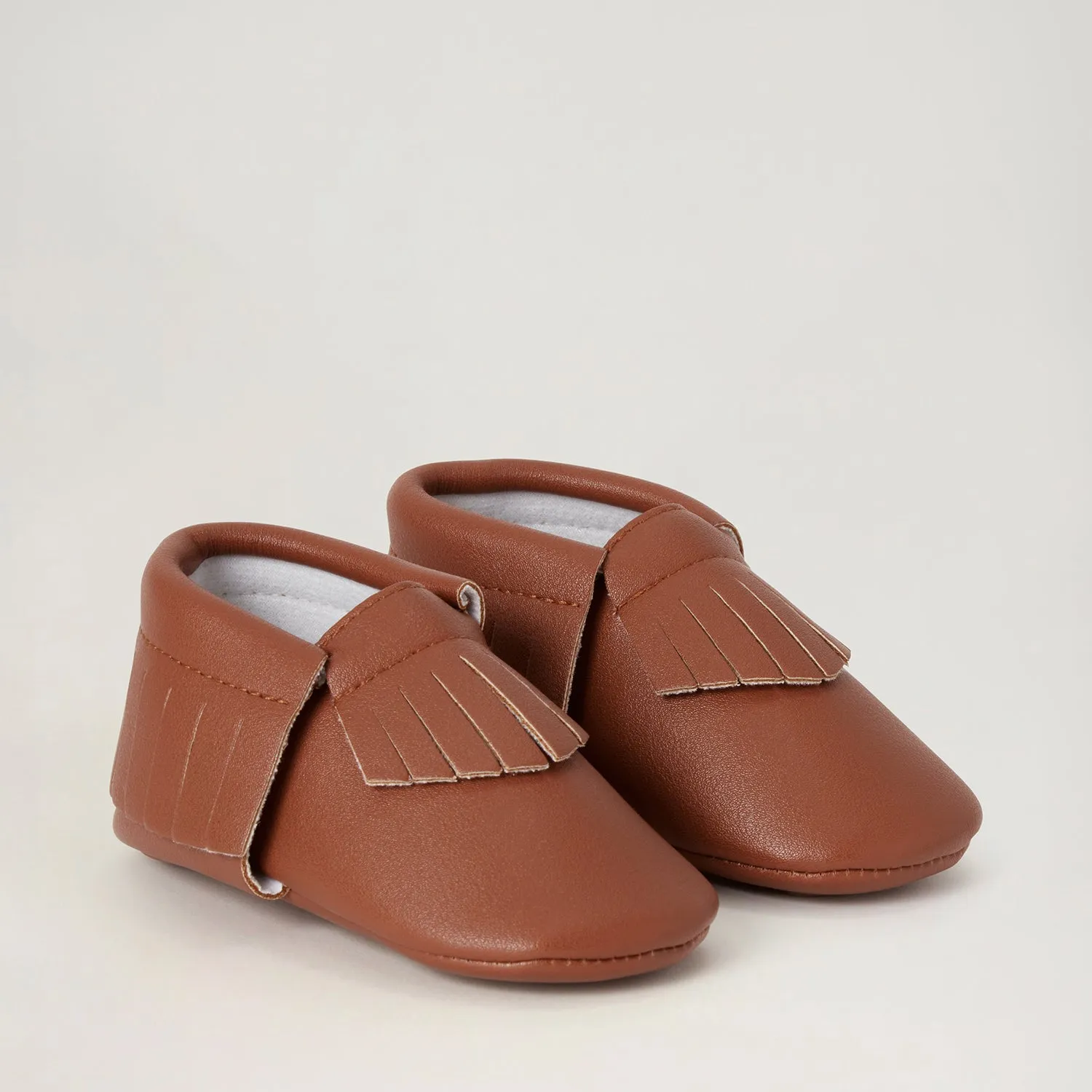 BabyMocs Neutral Mocs mokkasin mørkebrun fleksibel sål