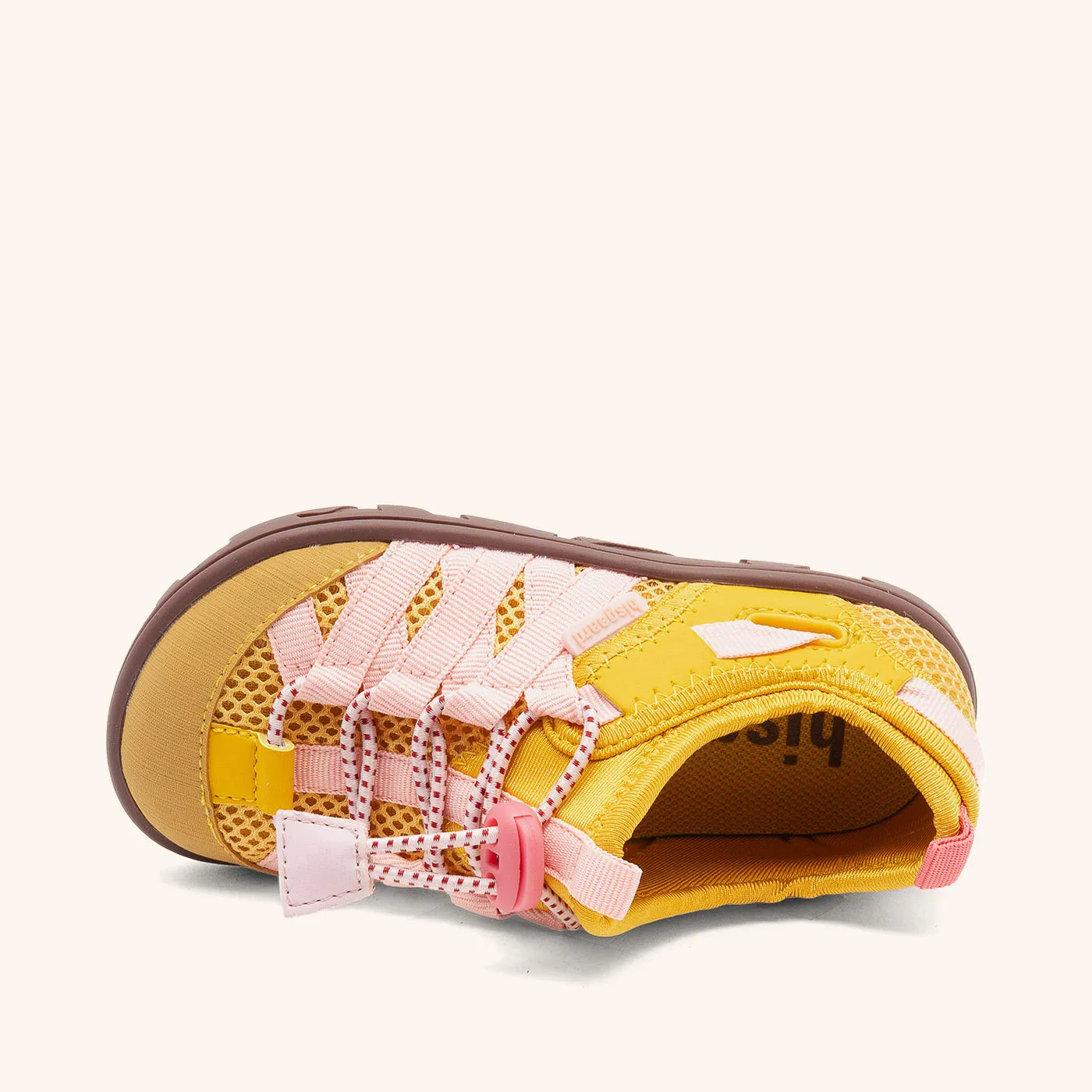 Bisgaard Barefoot Ivy barfodssko lemon bred tåboks