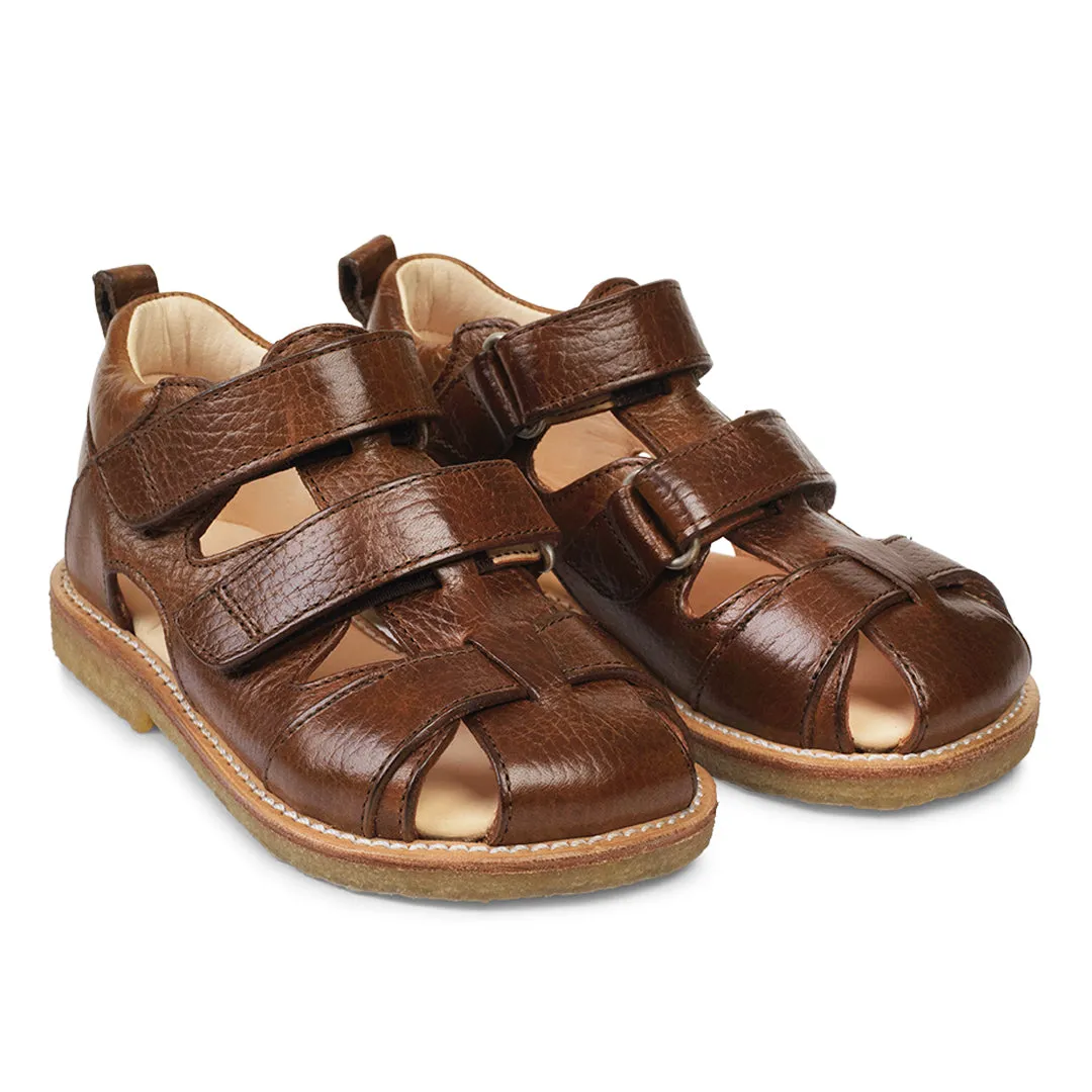 Angulus Sandal Velcro børnesandal læder