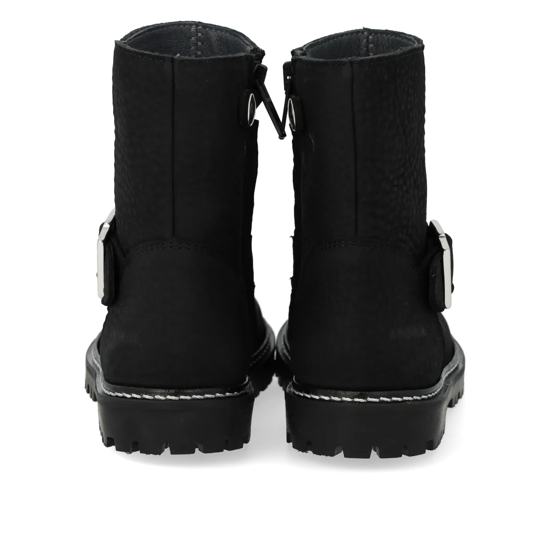Angulus Biker støvle nubuck vandtæt børn