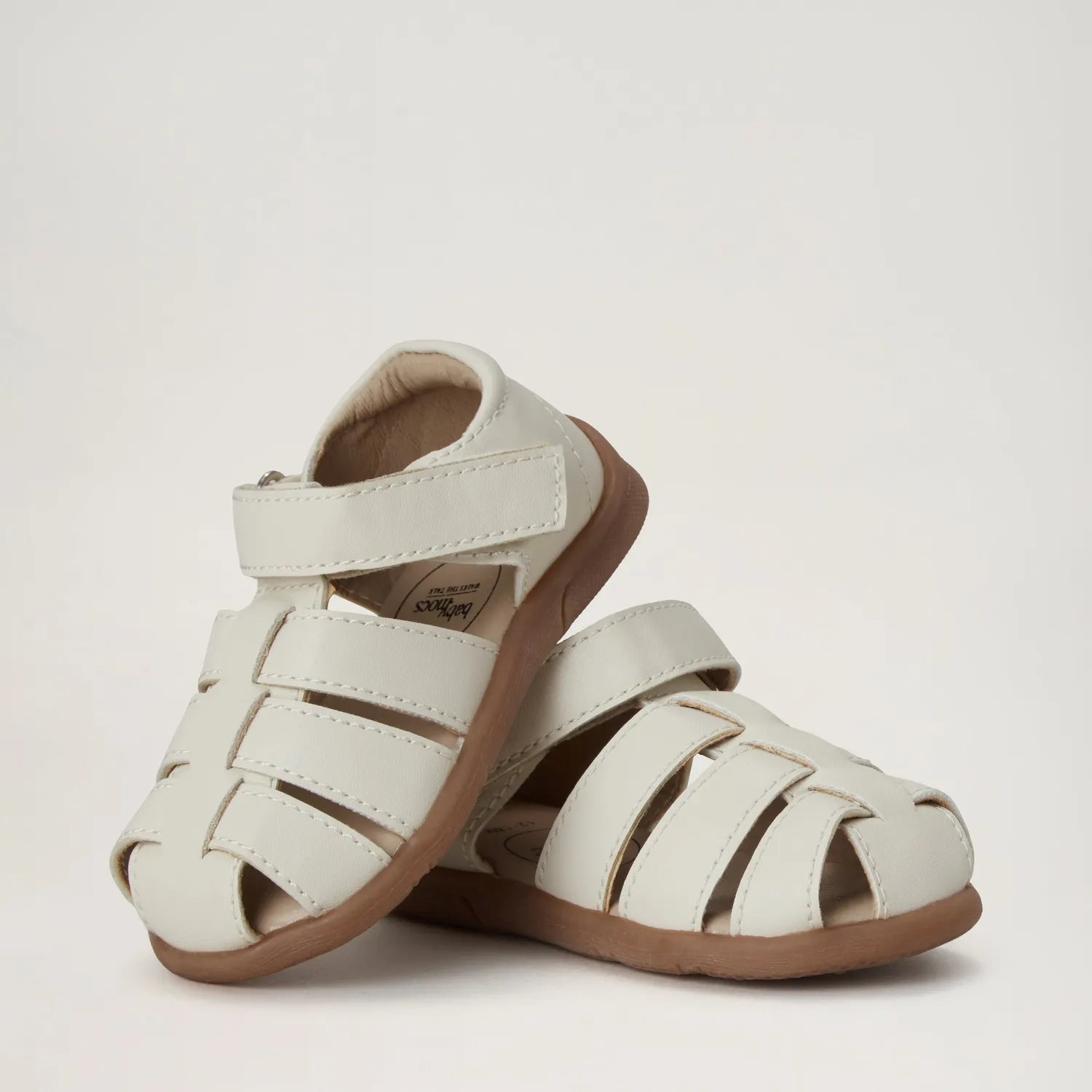 BabyMocs Little Gardener sandal barfodssål gummi
