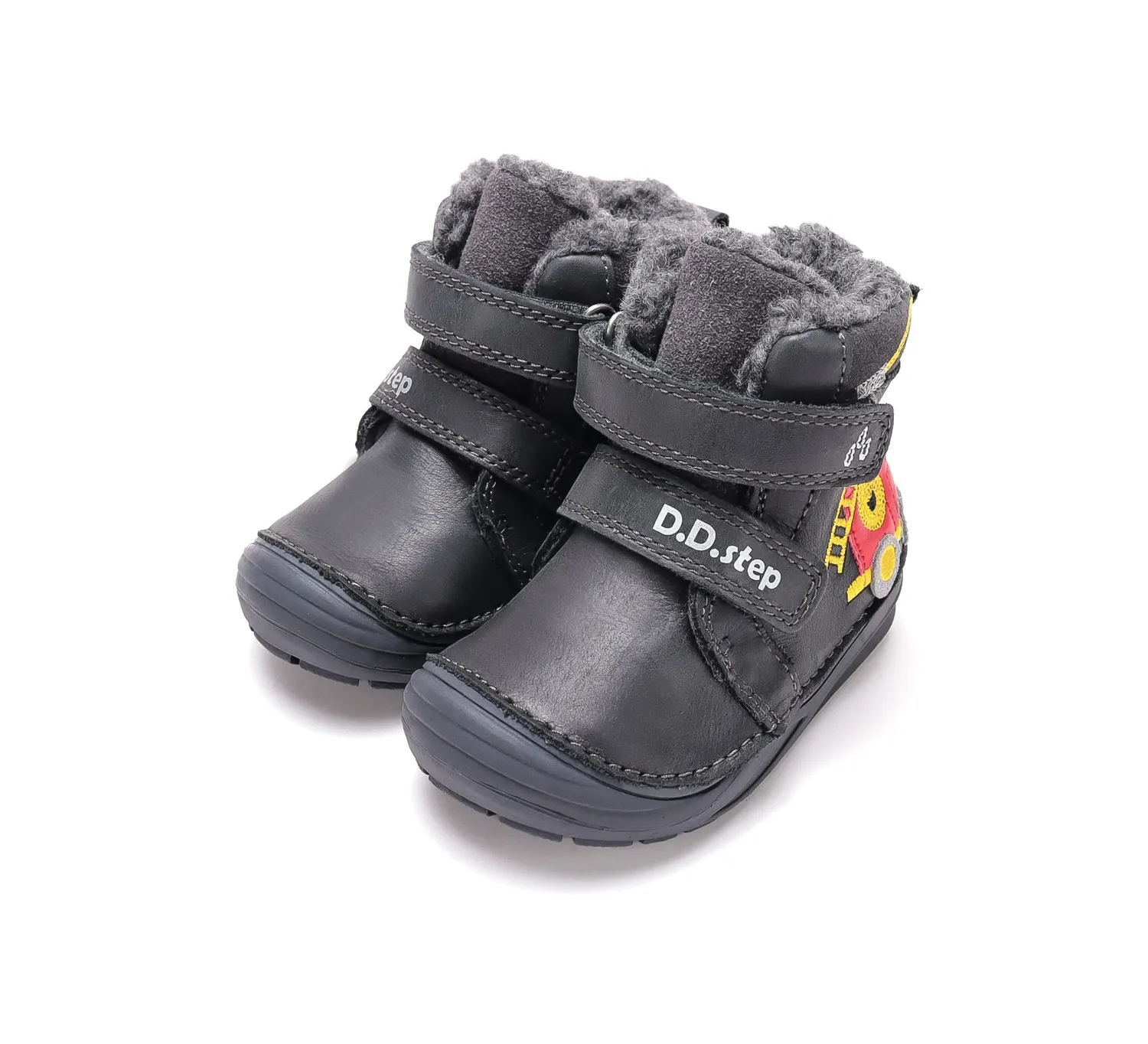 DD Step W071-62477B vinterstøvler varm foret dreng