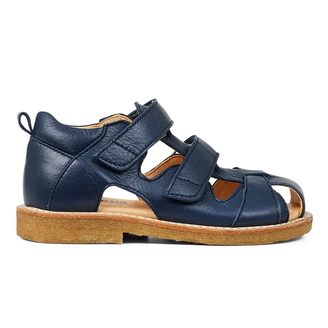 Angulus Sandal med velcro børnesandal læder