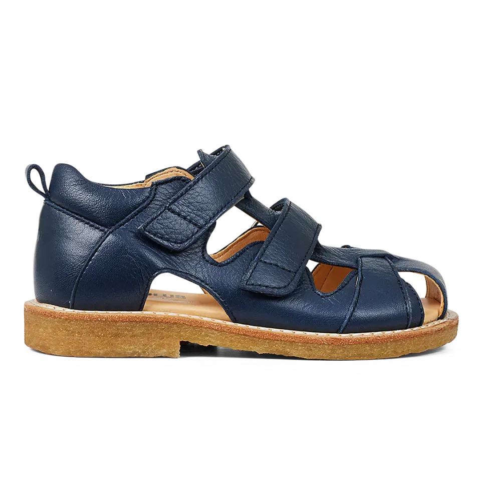 Angulus Sandal med velcro børnesandal læder