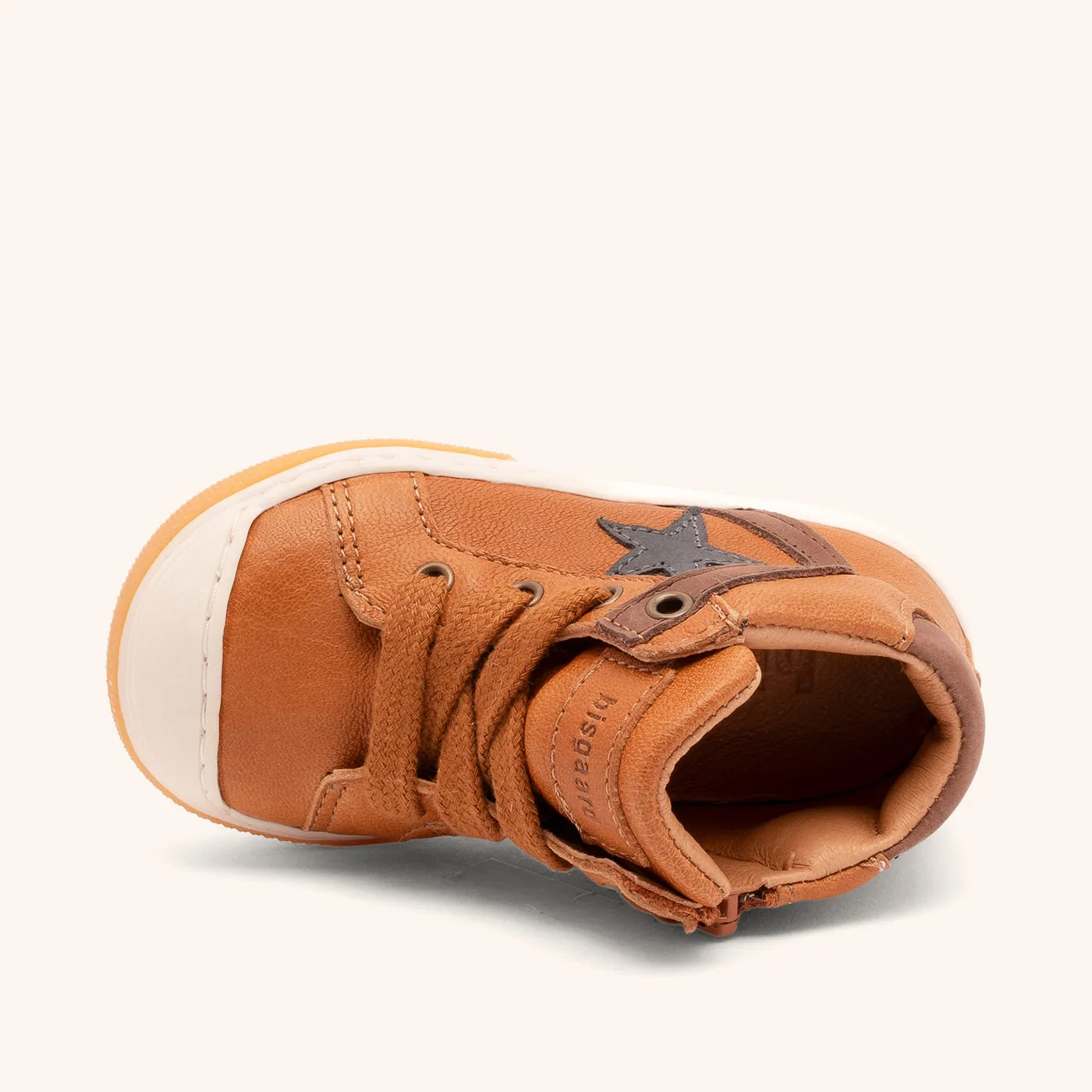 Bisgaard Holger sneaker cognac læderfoer