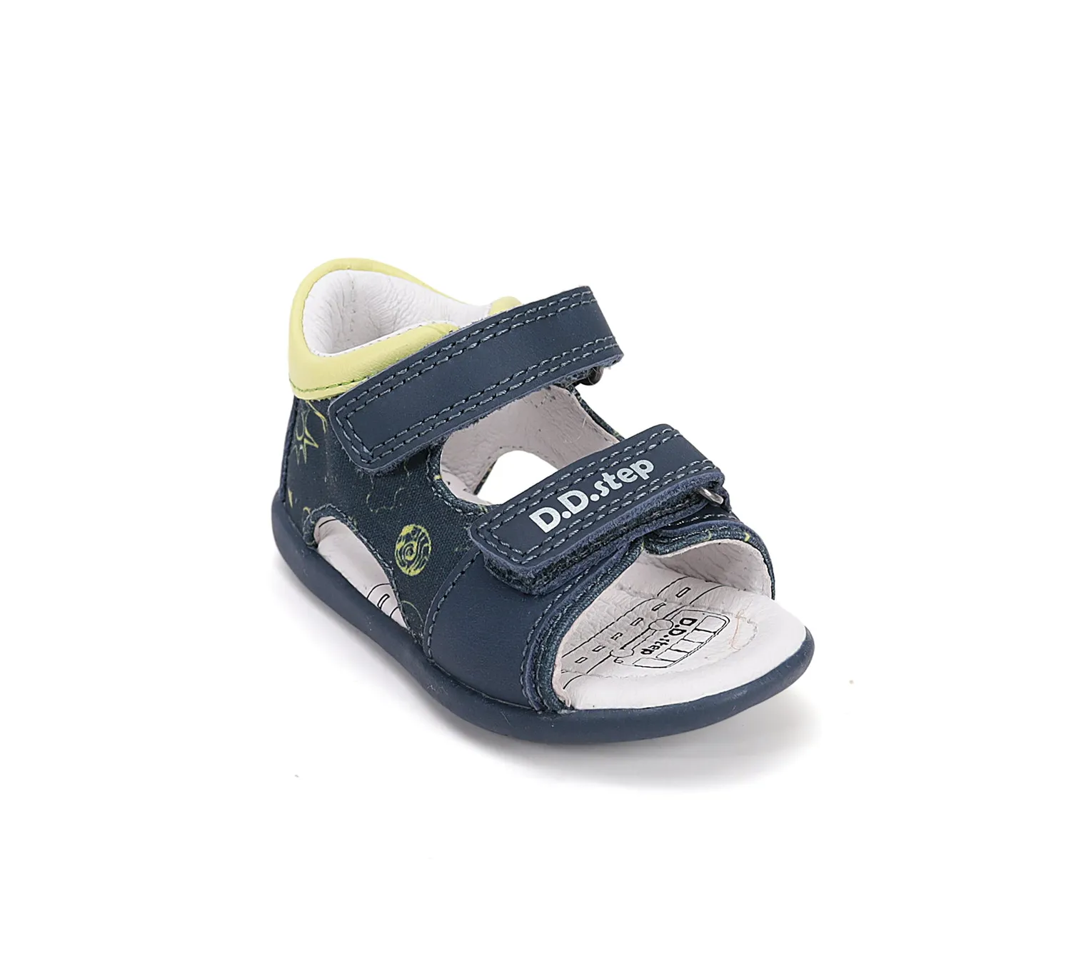 DD Step G075-61722B sandaler dreng bred