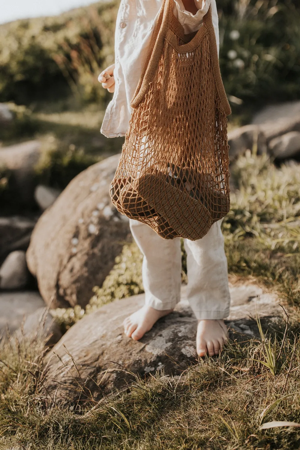 BabyMocs Eco Bags nettaske Black vaskbar