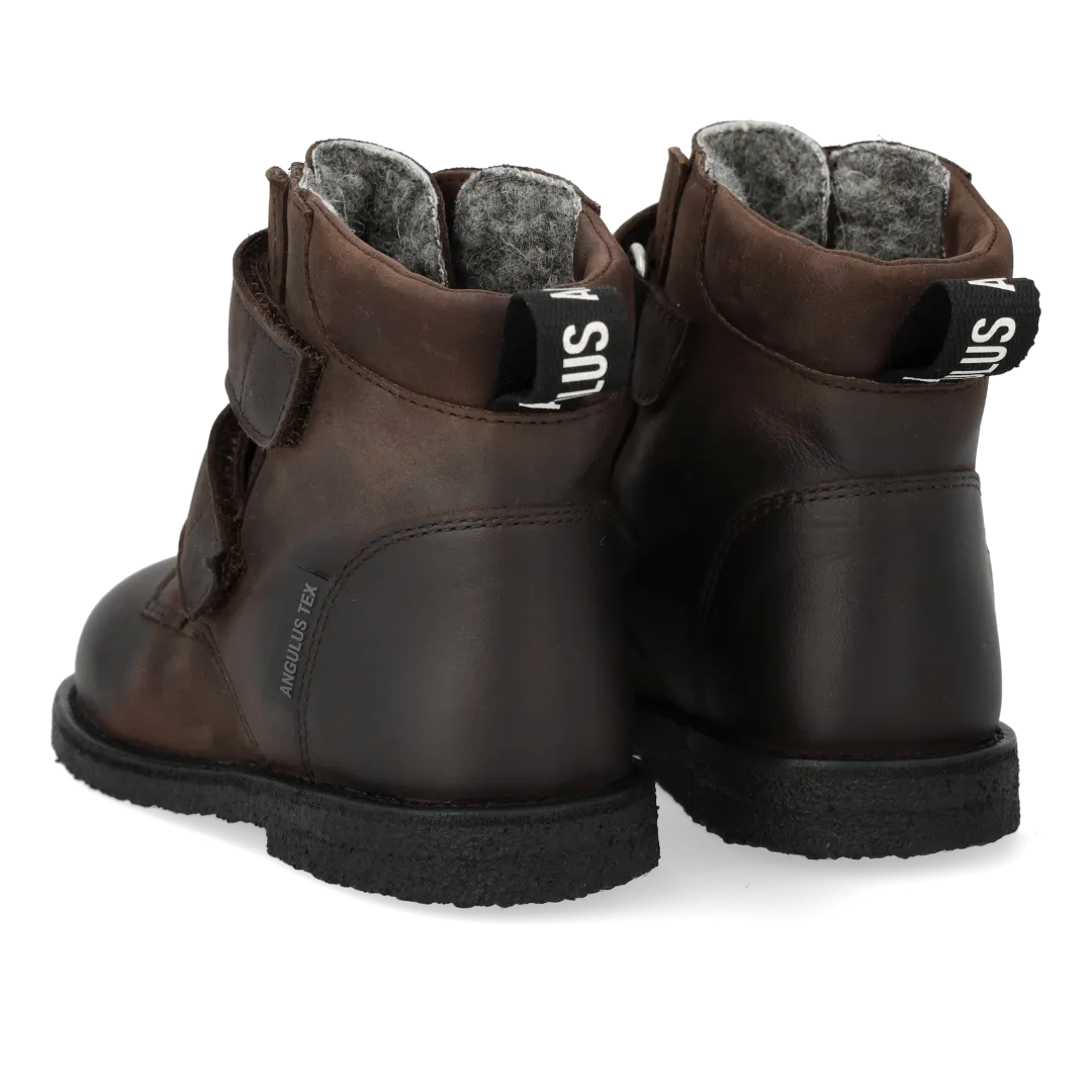 Angulus TEX-stovle bornestovle velcro vandtaet