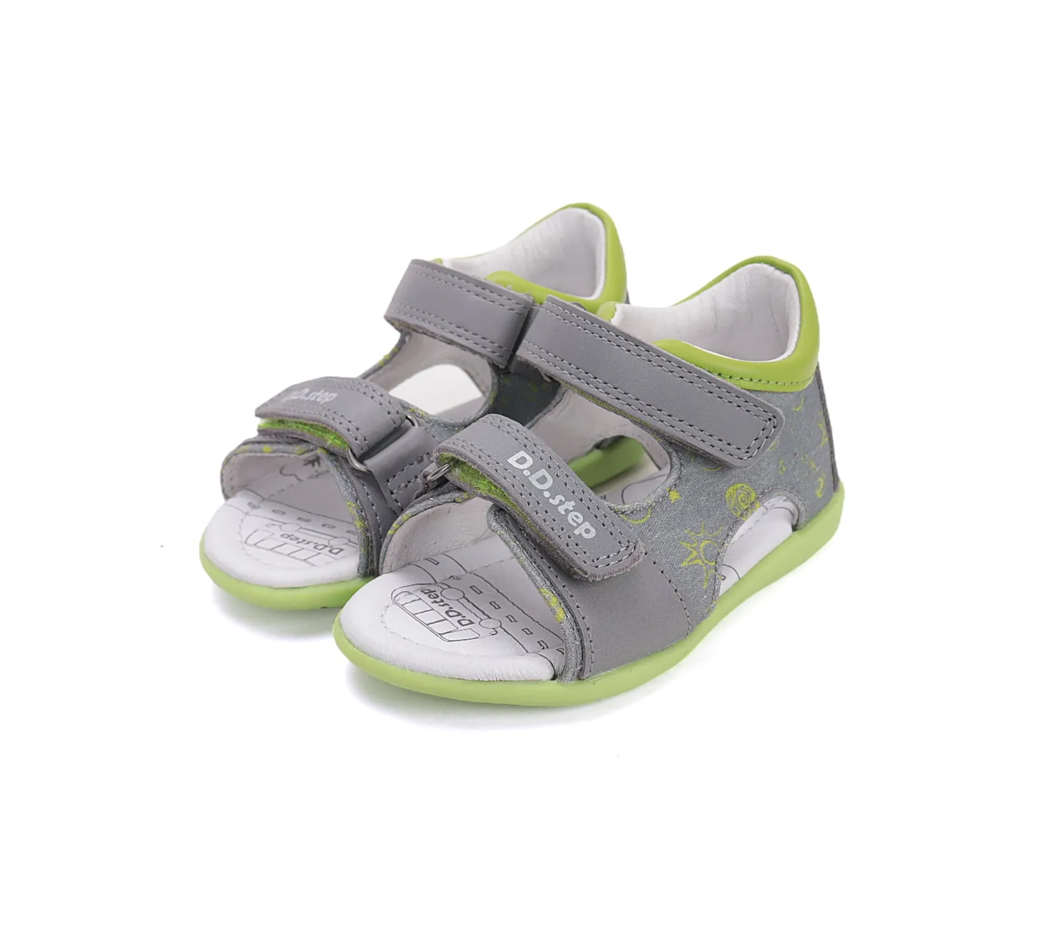 DD Step G075-61722 sandaler til dreng normal
